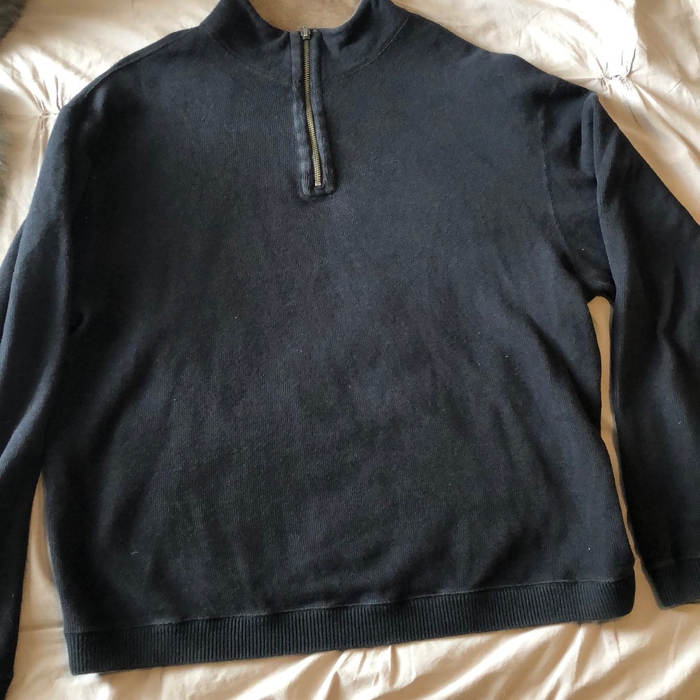 Daniel Cremieux reversible quarter zip jacket